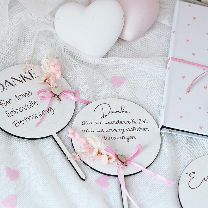 SVG Laser Datei Pflanzenstecker 9er Set Kindergartenabscheid Geschenk Erzieherin Kita KiGa SVG Datei – Bild 23