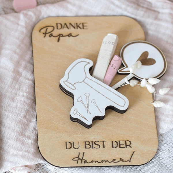 SVG Datei Karten für Gutscheine oder Geld Werkzeug Männer Geschenkidee für Papa Vatertag Opa Mann SVG Laserdatei Laserfile Lasercut Männergeschenk Mann Vater – Bild 15