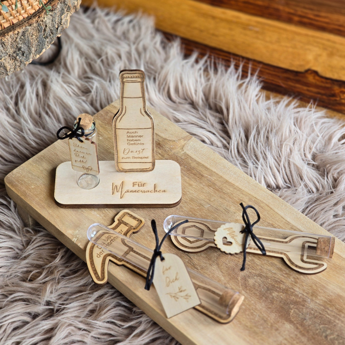 3mm und 4mm SVG Männersachen Geschenkidee für Männer Geschenk Vatertag Opa Mann SVG Laserdatei Laserfile Lasercut Männergeschenk Mann Vater – Bild 30