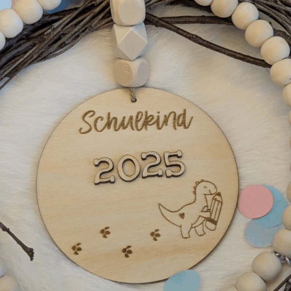 SVG Laserdatei Schulkind Einschulung Anhänger für Schulranzen Schultasche 6 Designs personalisierbar Gescheinkidee Junge Mädchen SVG Datei – Bild 15