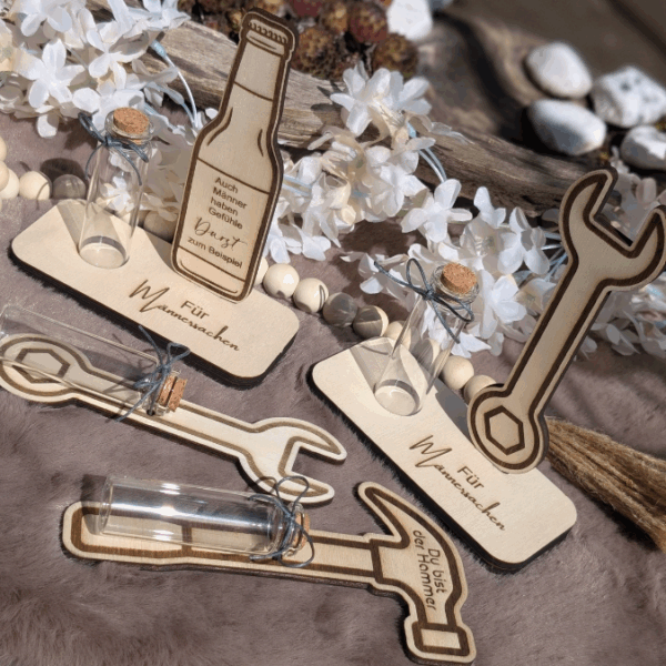 3mm und 4mm SVG Männersachen Geschenkidee für Männer Geschenk Vatertag Opa Mann SVG Laserdatei Laserfile Lasercut Männergeschenk Mann Vater – Bild 32