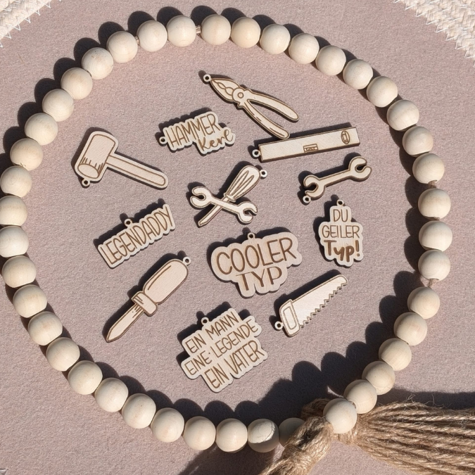 SVG Laserdatei Geschenkanhänger Männer Mann Papa Vatertag Werkzeug Etiketten Tags SVG-Datei – Bild 10