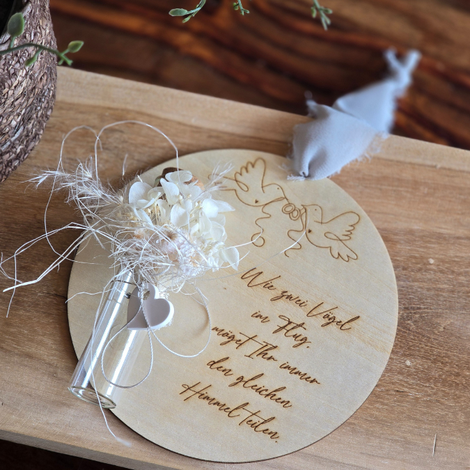 SVG Laserdatei 4 Designs Holzscheiben Herz Hochzeitsgeschenk Geschenkscheibe Geldgeschenk Sonnenfänger Hochzeit Ehe SVG Datei – Bild 21