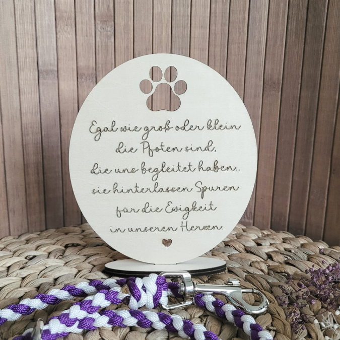 SVG Laserdatei Aufsteller 3mm und 4mm 3 Designs Hunde Hund Hundemensch Hundeliebe Erinnerung Tierliebe Haustier SVG Datei – Bild 7