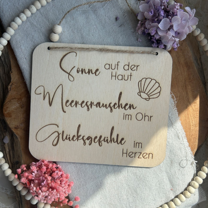 SVG Datei 3 Designs Schilder Holzscheiben Meer Maritim Laserdatei Urlaub Strand Nordsee Ostsee Strandkorb – Bild 20