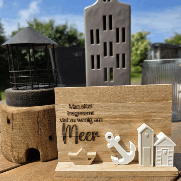 SVG Laser Datei Gravur Meer 2.0 Sommer Urlaub Strand Küste Strandkorb Laserdatei Plotterdatei – Bild 4
