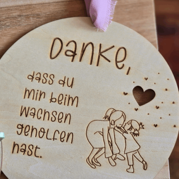 SVG Laserdatei 6 Designs Schilder Holzscheiben Geschenkidee Abschied Kindergarten Erzieherin Kindergartenabschied Danke Kita Kiga SVG Datei – Bild 23