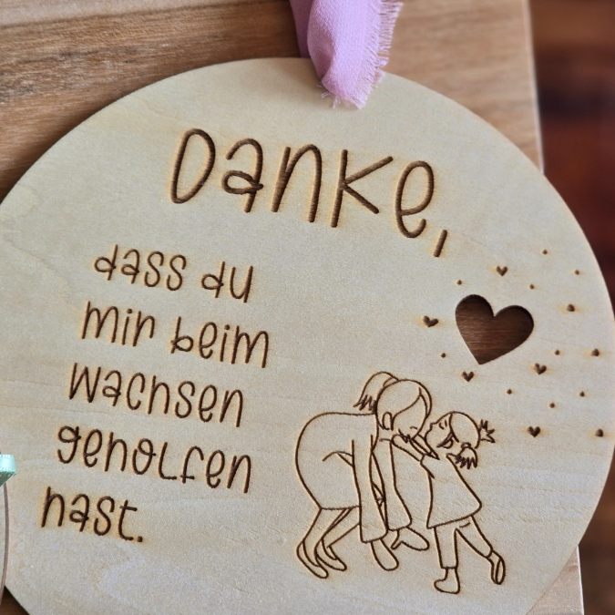 SVG Laserdatei 6 Designs Schilder Holzscheiben Geschenkidee Abschied Kindergarten Erzieherin Kindergartenabschied Danke Kita Kiga SVG Datei – Bild 23