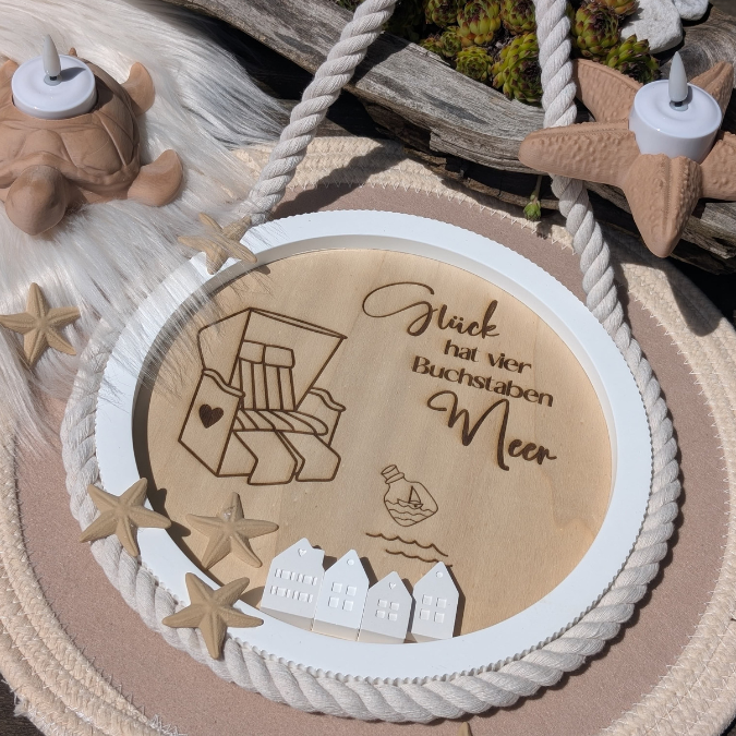 SVG Datei 3 Designs Holzscheiben Meer Maritim Laserdatei – Bild 7