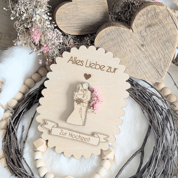 SVG Laserdatei Karten zur Hochzeit zum füllen mit Blumen oder Geld Postkarten Grußkarten SVG Datei Hochzeitsgeschenk Ehe Braut – Bild 30