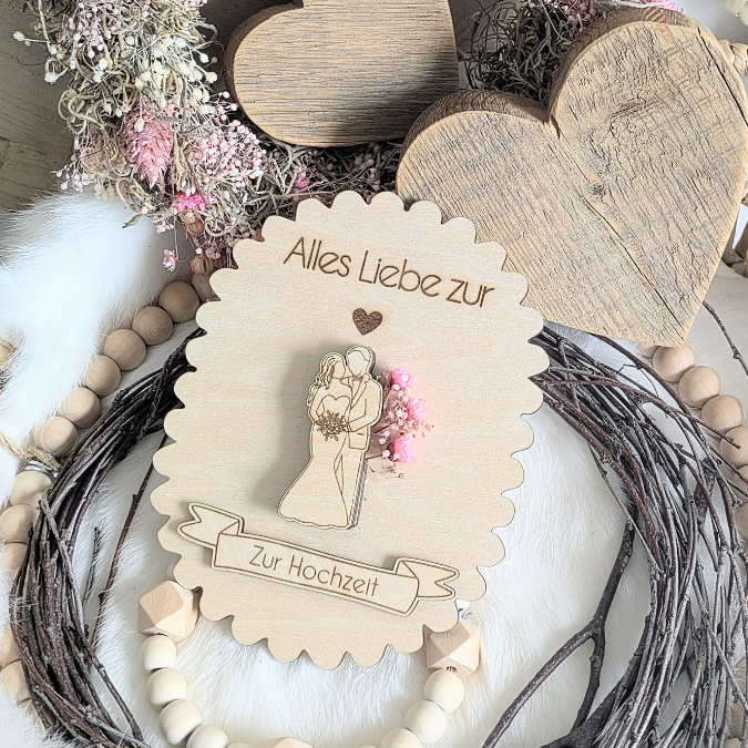 SVG Laserdatei Karten zur Hochzeit zum füllen mit Blumen oder Geld Postkarten Grußkarten SVG Datei Hochzeitsgeschenk Ehe Braut – Bild 30