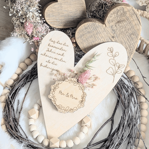 SVG Laserdatei Karten zur Hochzeit zum füllen mit Blumen oder Geld Postkarten Grußkarten SVG Datei Hochzeitsgeschenk Ehe Braut – Bild 31