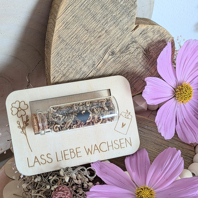 SVG Laserdatei Designs Halter für Blumensamen Samen Gastgeschenk Hochzeit Mitbringsel Geschenkidee SVG Datei Reagenzglas – Bild 24