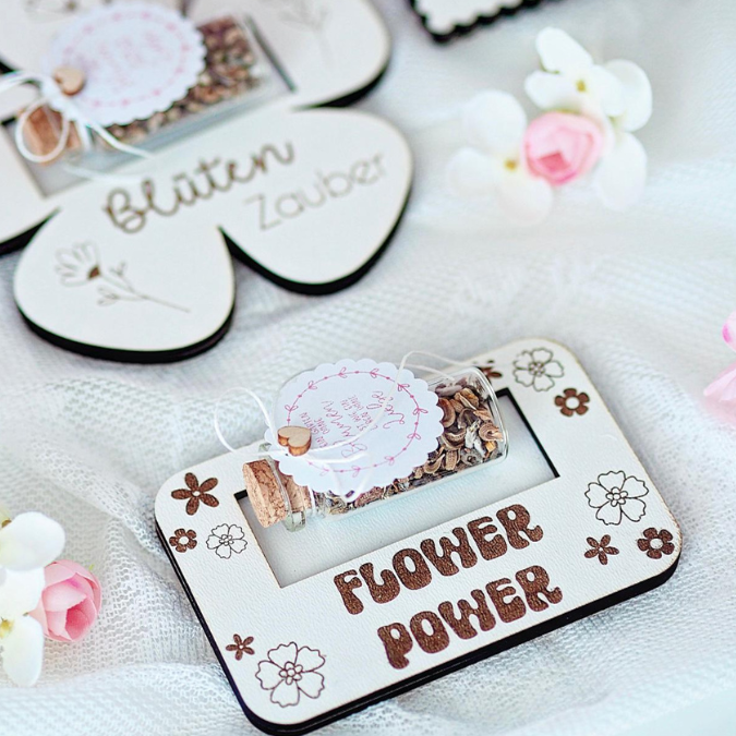 SVG Laserdatei Designs Halter für Blumensamen Samen Gastgeschenk Hochzeit Mitbringsel Geschenkidee SVG Datei Reagenzglas – Bild 20