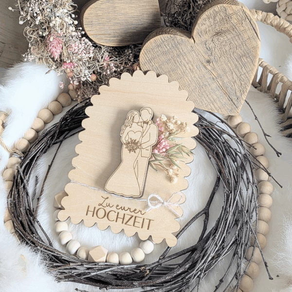 SVG Laserdatei Karten zur Hochzeit zum füllen mit Blumen oder Geld Postkarten Grußkarten SVG Datei Hochzeitsgeschenk Ehe Braut – Bild 34
