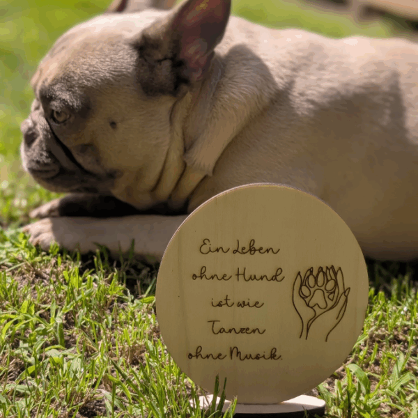 SVG Laserdatei Aufsteller 3mm und 4mm 3 Designs Hunde Hund Hundemensch Hundeliebe Erinnerung Tierliebe Haustier SVG Datei – Bild 20