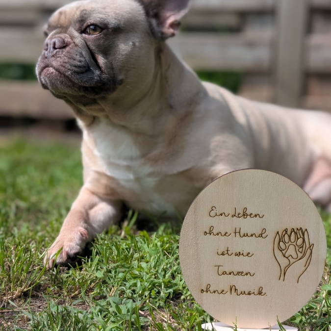 SVG Laserdatei Aufsteller 3mm und 4mm 3 Designs Hunde Hund Hundemensch Hundeliebe Erinnerung Tierliebe Haustier SVG Datei – Bild 4