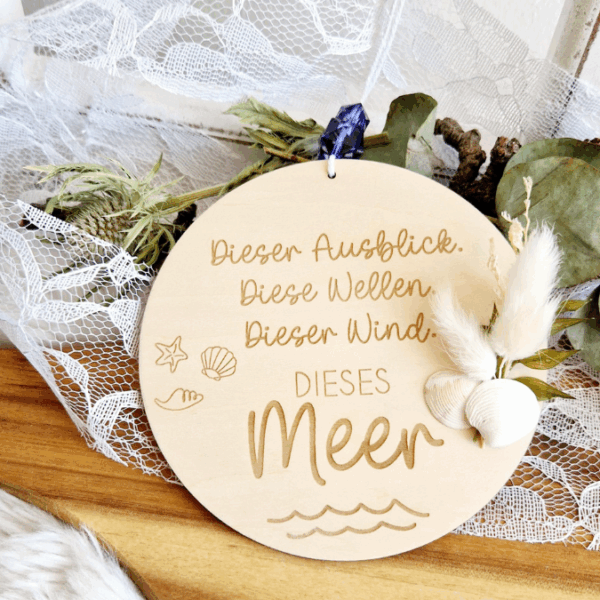 SVG Datei 3 Designs Holzscheiben Meer Maritim Laserdatei – Bild 9
