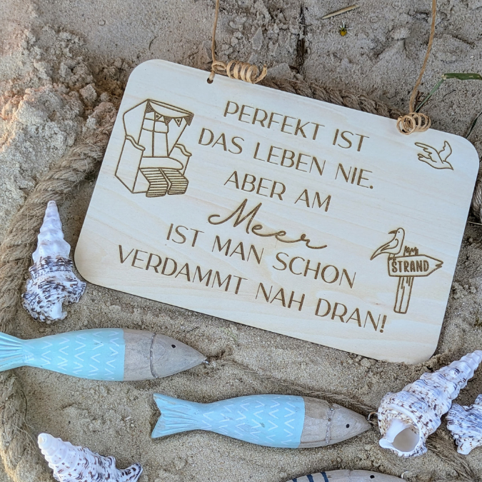 SVG Datei 3 Designs Schilder Holzscheiben Meer Maritim Laserdatei Urlaub Strand Nordsee Ostsee Strandkorb – Bild 30