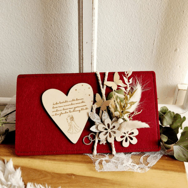 SVG Laserdatei 4 Designs Holzscheiben Herz Hochzeitsgeschenk Geschenkscheibe Geldgeschenk Sonnenfänger Hochzeit Ehe SVG Datei – Bild 3