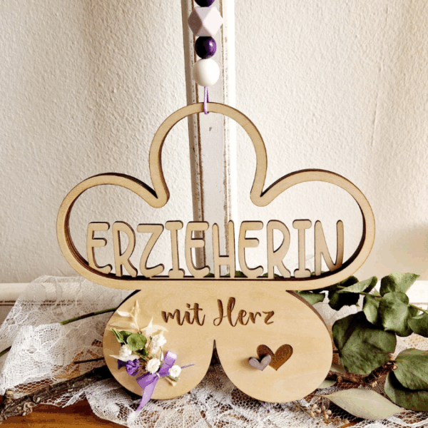 6 Designs Blumen zum Aufhängen und füllen mit Blumen oder Geld Hochzeit Muttertag Freundschaft Mama Oma Danke SVG Laserdatei Lasercut – Bild 4