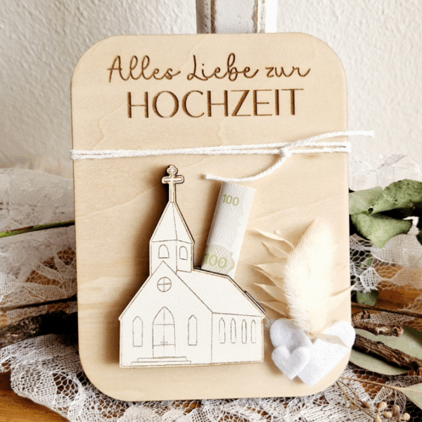 SVG Laserdatei Karten zur Hochzeit zum füllen mit Blumen oder Geld Postkarten Grußkarten SVG Datei Hochzeitsgeschenk Ehe Braut – Bild 5