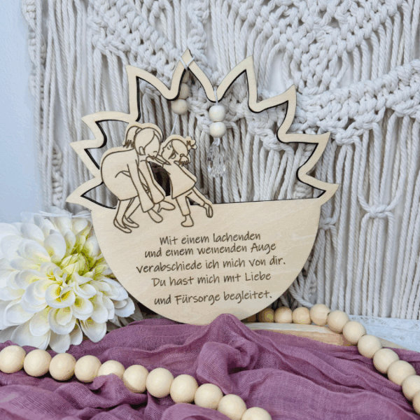 6 Designs Blumen zum Aufhängen und füllen mit Blumen oder Geld Hochzeit Muttertag Freundschaft Mama Oma Danke SVG Laserdatei Lasercut – Bild 6