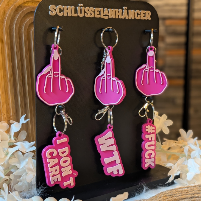 STL 3D Druck Datei Schlüsselanhänger Ständer Halter für Schlüsselanhänger Anhänger Aufsteller Präsenter 3D-Druck Datei – Bild 3