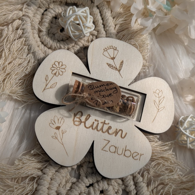 SVG Laserdatei Designs Halter für Blumensamen Samen Gastgeschenk Hochzeit Mitbringsel Geschenkidee SVG Datei Reagenzglas – Bild 14