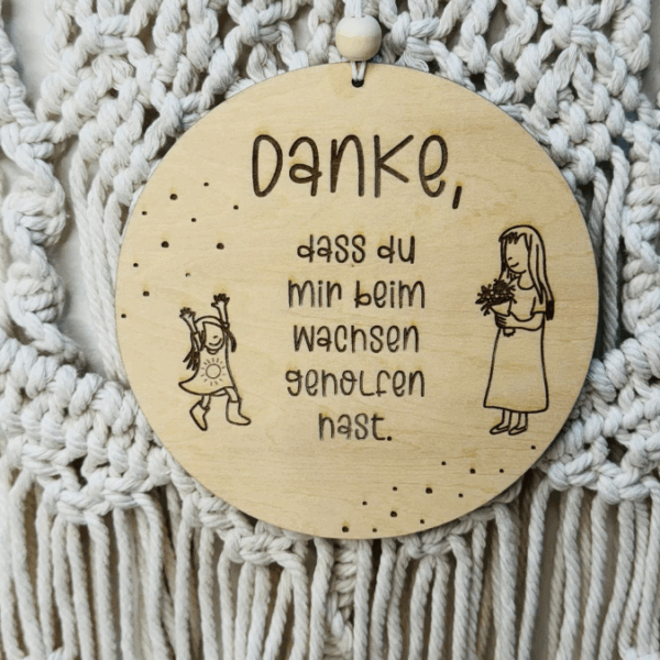 SVG Laserdatei 6 Designs Schilder Holzscheiben Geschenkidee Abschied Kindergarten Erzieherin Kindergartenabschied Danke Kita Kiga SVG Datei – Bild 9