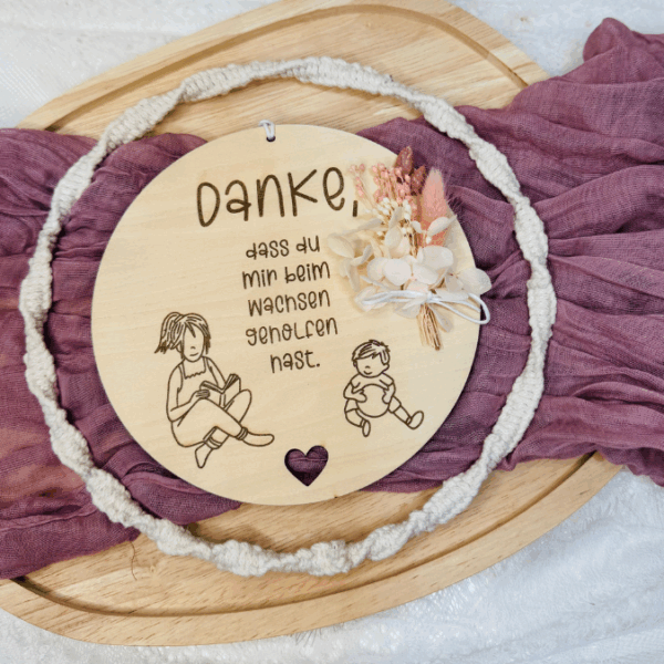 SVG Laserdatei 6 Designs Schilder Holzscheiben Geschenkidee Abschied Kindergarten Erzieherin Kindergartenabschied Danke Kita Kiga SVG Datei – Bild 7