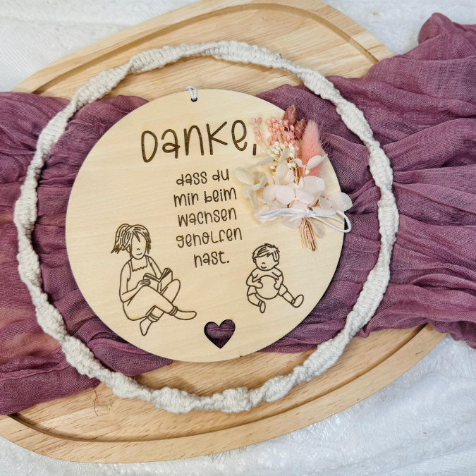 SVG Laserdatei 6 Designs Schilder Holzscheiben Geschenkidee Abschied Kindergarten Erzieherin Kindergartenabschied Danke Kita Kiga SVG Datei – Bild 7