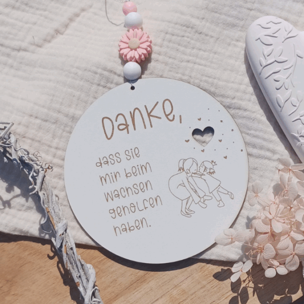 SVG Laserdatei 6 Designs Schilder Holzscheiben Geschenkidee Abschied Kindergarten Erzieherin Kindergartenabschied Danke Kita Kiga SVG Datei – Bild 30