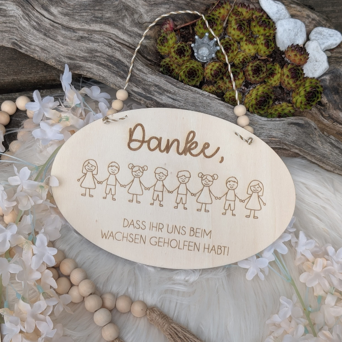 SVG Laserdatei 2er Set Schilder Holzscheiben Geschenkidee Abschied Kindergarten Kindergartenabschied Danke Kita Kiga SVG Datei – Bild 11