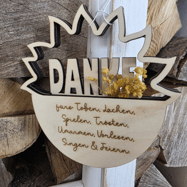 6 Designs Blumen zum Aufhängen und füllen mit Blumen oder Geld Hochzeit Muttertag Freundschaft Mama Oma Danke SVG Laserdatei Lasercut – Bild 16