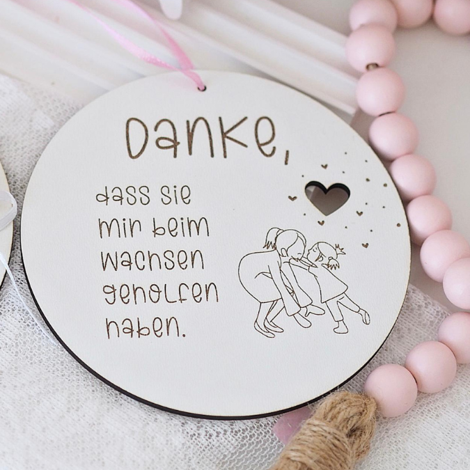SVG Laserdatei 6 Designs Schilder Holzscheiben Geschenkidee Abschied Kindergarten Erzieherin Kindergartenabschied Danke Kita Kiga SVG Datei – Bild 20