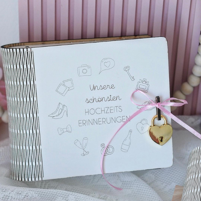 3mm 4mm SVG Laserdatei Geschenk zur Hochzeit Fotobuch 2.0 Holzbuch Fotoalbum Box für Fotos aufbewahrung Retrorahmen Vintage rahmen Hochzeitsalbum SVG Datei – Bild 21