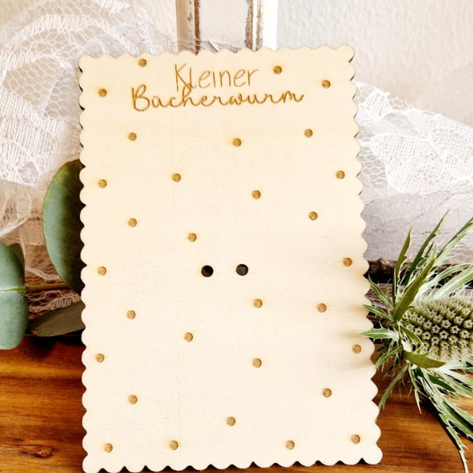 SVG Laserdatei Schulkind Einschulung 7 Designs + Gravuren Halter für Lesezeichen und Kleinigkeiten Schulstart Lesen Gescheinkidee SVG Datei – Bild 21