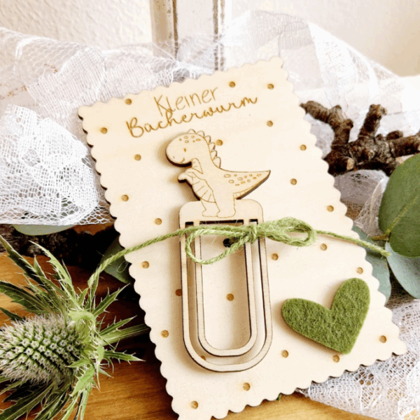 SVG Laserdatei Schulkind Einschulung 7 Designs + Gravuren Halter für Lesezeichen und Kleinigkeiten Schulstart Lesen Gescheinkidee SVG Datei – Bild 25