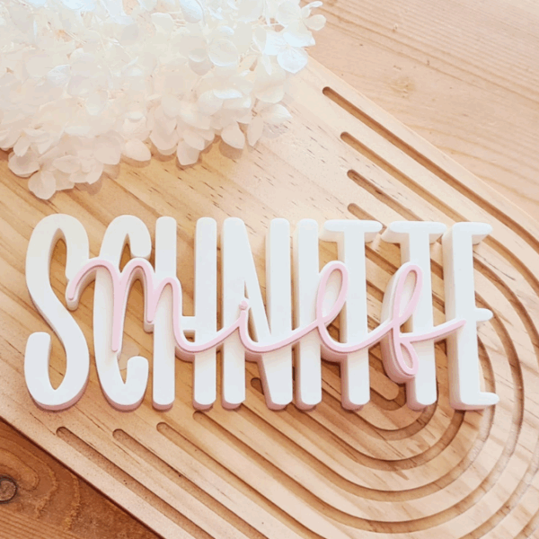 STL 3D Druck Datei 2er Schriftzug Statement MILF Schnitte Bad Mom Lustig Aufsteller 3D-Druck Datei – Bild 5