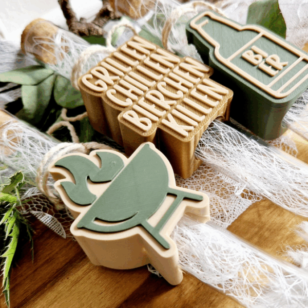 STL 3D Druck Datei 7 Designs in 3 Größen Grillen Sommer Bier Fleisch Aufschieber Wunscherfüller für Reagenzglas Geldgeschenk 3D-Druck Datei – Bild 6