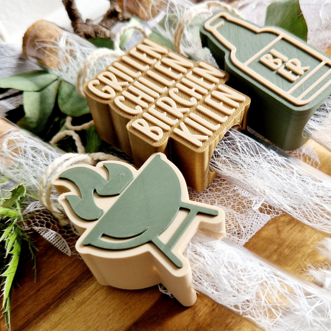 STL 3D Druck Datei 7 Designs in 3 Größen Grillen Sommer Bier Fleisch Aufschieber Wunscherfüller für Reagenzglas Geldgeschenk 3D-Druck Datei – Bild 6