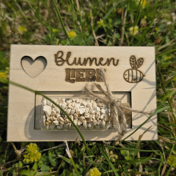 SVG Laserdatei Designs Halter für Blumensamen Samen Gastgeschenk Hochzeit Mitbringsel Geschenkidee SVG Datei Reagenzglas – Bild 2