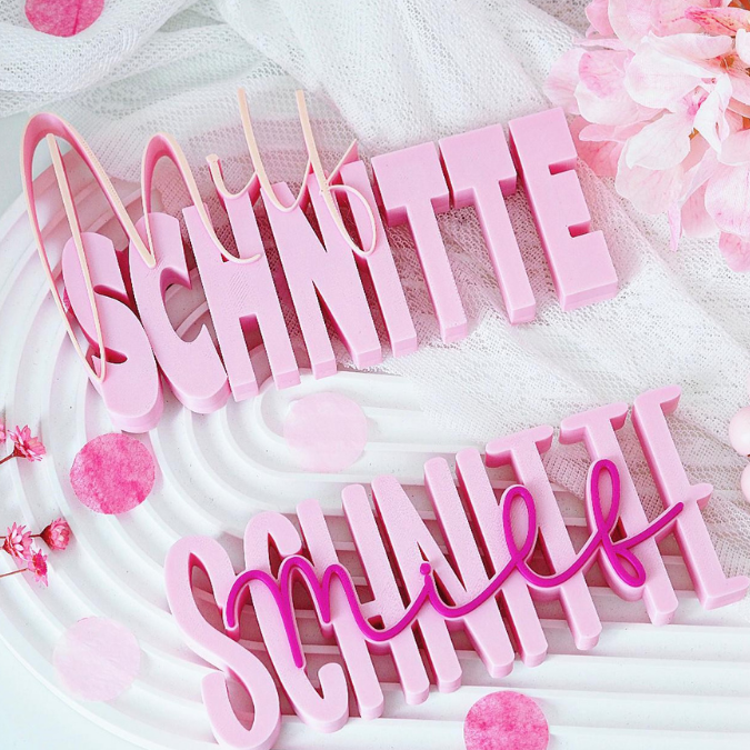 STL 3D Druck Datei 2er Schriftzug Statement MILF Schnitte Bad Mom Lustig Aufsteller 3D-Druck Datei – Bild 9