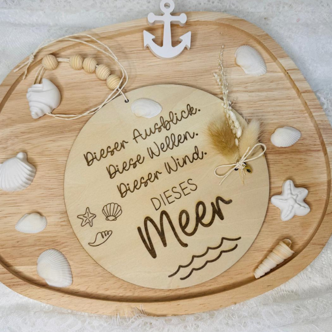 SVG Datei 3 Designs Holzscheiben Meer Maritim Laserdatei – Bild 3