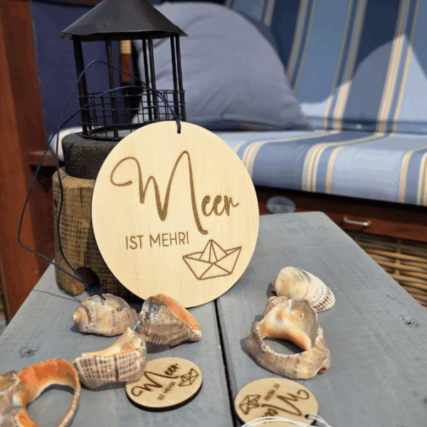 SVG Datei 3 Designs Holzscheiben Meer Maritim Laserdatei – Bild 6