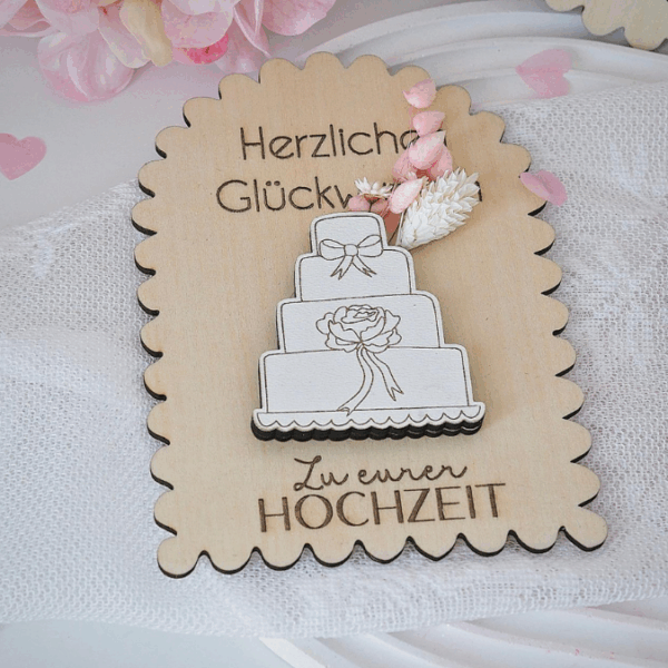 SVG Laserdatei Karten zur Hochzeit zum füllen mit Blumen oder Geld Postkarten Grußkarten SVG Datei Hochzeitsgeschenk Ehe Braut – Bild 9