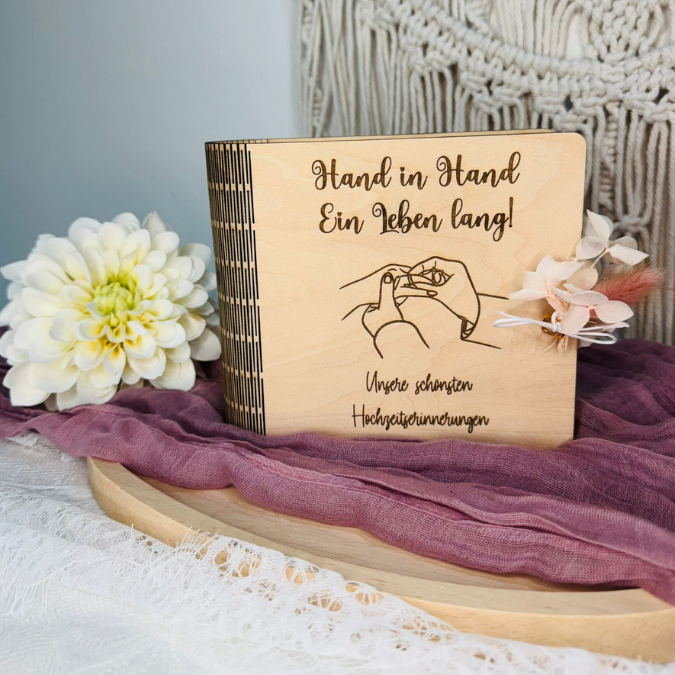 3mm 4mm SVG Laserdatei Geschenk zur Hochzeit Fotobuch 2.0 Holzbuch Fotoalbum Box für Fotos aufbewahrung Retrorahmen Vintage rahmen Hochzeitsalbum SVG Datei – Bild 13