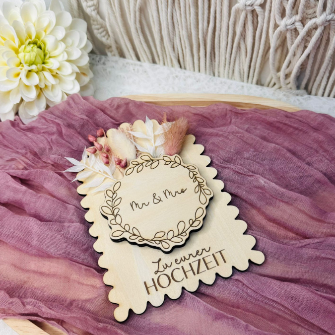 SVG Laserdatei Karten zur Hochzeit zum füllen mit Blumen oder Geld Postkarten Grußkarten SVG Datei Hochzeitsgeschenk Ehe Braut – Bild 15