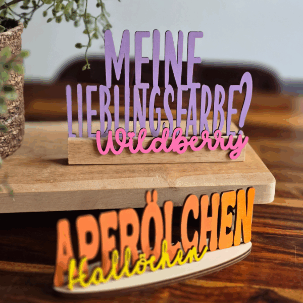 SVG Laserdatei Aufsteller 3mm und 4mm Klötzchen Datei Aperoli und Wildberry Holy Aperoli Aperol Lillet SVG Datei Sommer Deko Geschenkidee – Bild 11